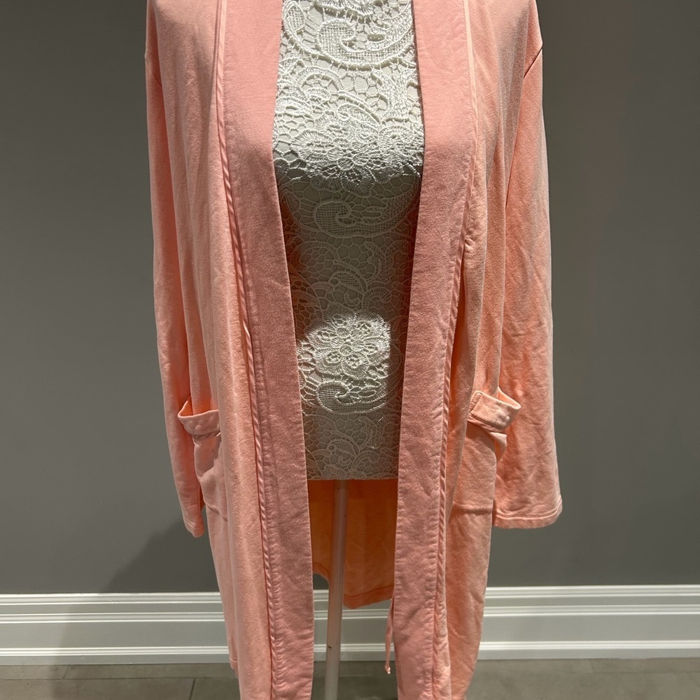 Women's Peach Robe - Picture 3 of 6